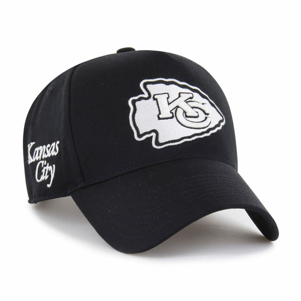 Kansas City Chiefs '47 Foundation Offside Adjustable Hat Black | 47 brand