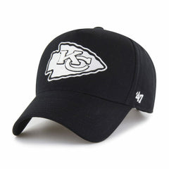 Kansas City Chiefs '47 Foundation Offside Adjustable Hat Black | 47 brand