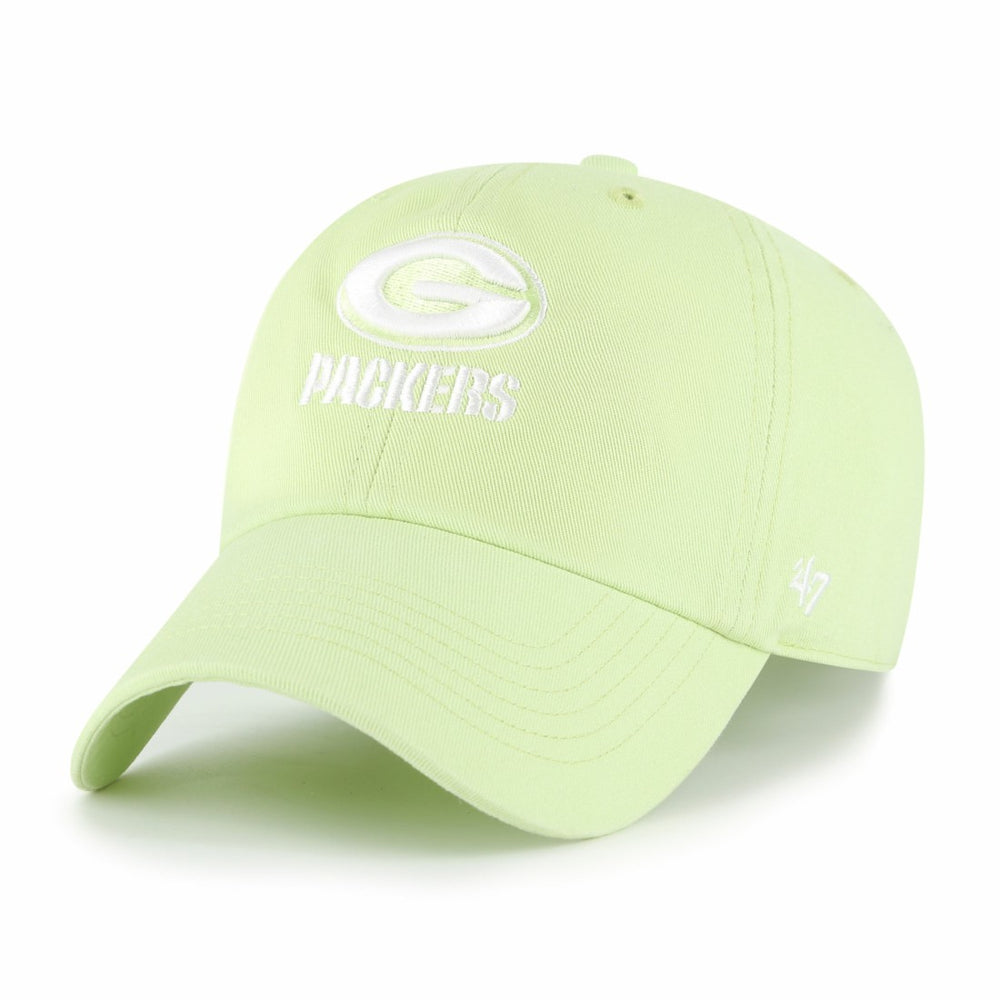 Green Bay Packers '47 Women's Bright Side Clean Up Adjustable Hat Green | 47 brand