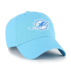Miami Dolphins '47 Women's Bright Side Clean Up Adjustable Hat Blue | 47 brand