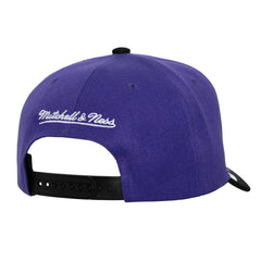 Sacramento Kings Underarch Two-Tone Pro Crown Snapback Hat Purple/Black - NBA