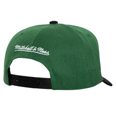 Boston Celtics Underarch Two-Tone Pro Crown Snapback Hat Kelly Green/Black - NBA