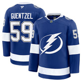 Jake Guentzel Tampa Bay Lightning Fanatics Home Premium Jersey - Blue - NHL