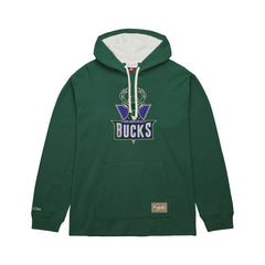 Milwaukee Bucks Hardwood Classics Lightweight Thermal Pullover Hoodie Green - NBA