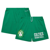 Boston Celtics Hardwood Classics Gameday Mesh Shorts Kelly Green - NBA