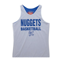 Denver Nuggets Hardwood Classics Reversible Mesh Practice Jersey Royal/White - NBA