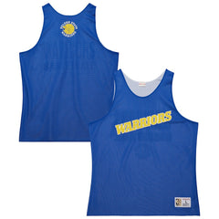 Golden State Warriors Hardwood Classics Reversible Mesh Practice Jersey Royal/White - NBA