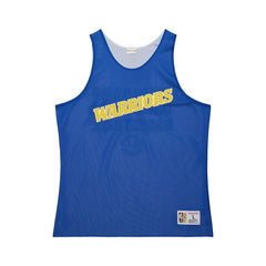 Golden State Warriors Hardwood Classics Reversible Mesh Practice Jersey Royal/White - NBA