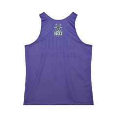 Milwaukee Bucks Hardwood Classics Reversible Mesh Practice Jersey Purple/White - NBA