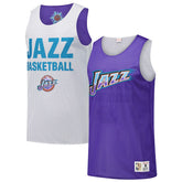 Utah Jazz Hardwood Classics Reversible Mesh Practice Jersey Purple - NBA
