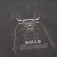 Chicago Bulls Women's Hardwood Classics Lightweight Pullover Sweatshirt Charcoal - NBA