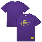 Toronto Raptors Hardwood Classics Neon Nights Premium T-Shirt Raptors Purple - NBA