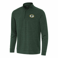 Green Bay Packers Antigua Bright Quarter-Zip Top Green | NFL