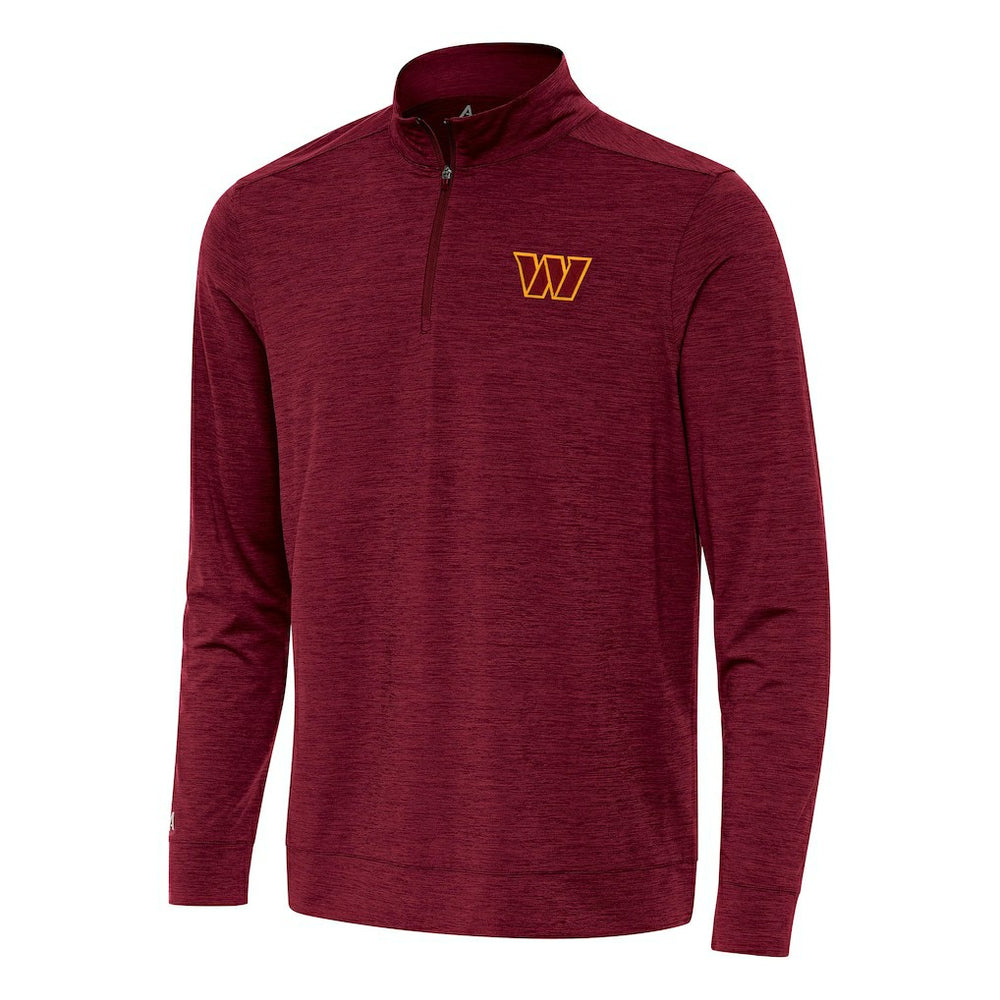 Washington Commanders Antigua Bright Quarter-Zip Top Burgundy | NFL