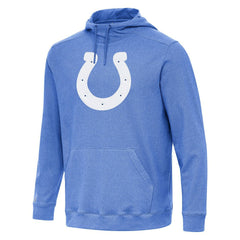 Indianapolis Colts Antigua Cloud Pullover Hoodie Heather Royal | NFL