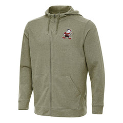 Cleveland Browns Antigua Effortless Full-Zip Hoodie Olive | NFL