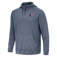 Houston Texans Antigua Cloud Pullover Hoodie Heather Navy | NFL