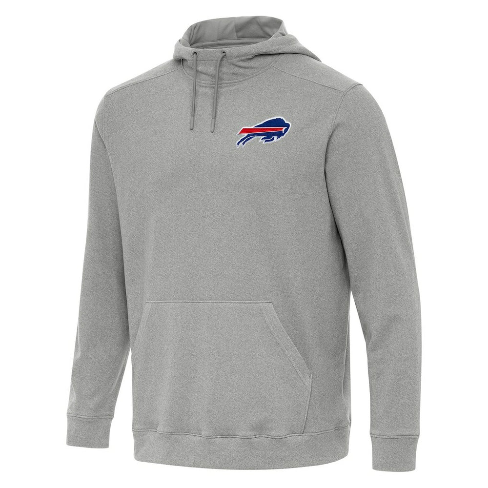Buffalo Bills Antigua Cloud Pullover Hoodie Heather Gray | NFL