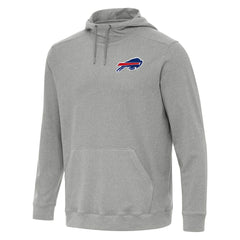 Buffalo Bills Antigua Cloud Pullover Hoodie Heather Gray | NFL
