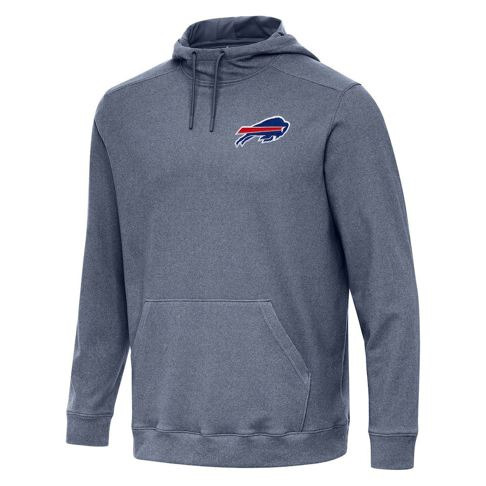 Buffalo Bills Antigua Cloud Pullover Hoodie Heather Navy | NFL