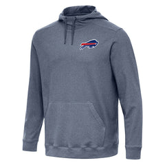 Buffalo Bills Antigua Cloud Pullover Hoodie Heather Navy | NFL