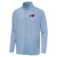Buffalo Bills Antigua Hunk Quarter-Zip Jacket Heather Royal | NFL