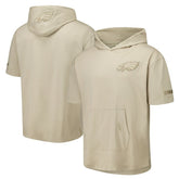 Philadelphia Eagles Pro Standard Neutrals Capsule Short Sleeve Pullover Hoodie Tan | NFL