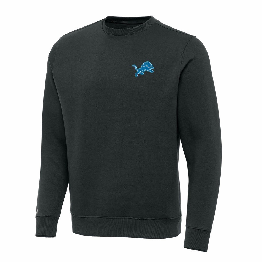 Detroit Lions Antigua Victory Pullover Sweatshirt Charcoal | NFL