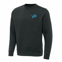 Detroit Lions Antigua Victory Pullover Sweatshirt Charcoal | NFL