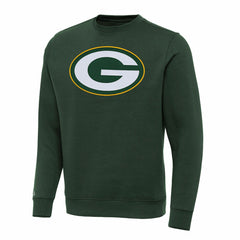 Green Bay Packers Antigua Victory Pullover Sweatshirt Hunter Green | NFL