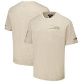 Seattle Seahawks Pro Standard Drop Shoulder T-Shirt Tan | NFL
