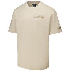 Seattle Seahawks Pro Standard Drop Shoulder T-Shirt Tan | NFL