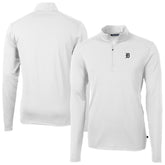 Detroit Tigers Cutter & Buck Virtue Eco Pique Quarter-Zip Jacket - MLB