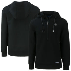 Boston Red Sox Cutter & Buck Roam Eco Recycled Half-Zip Pullover Hoodie - MLB