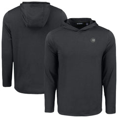 Chicago Cubs Cutter & Buck Coastline Epic Comfort Eco Recycled Long Sleeve Hoodie T-Shirt - MLB