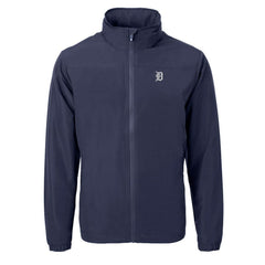 Detroit Tigers Cutter & Buck Charter Eco Recycled Full-Zip Hoodie Jacket - MLB