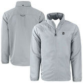 Detroit Tigers Cutter & Buck Charter Eco Recycled Full-Zip Hoodie Jacket - MLB