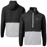 Kansas City Royals Cutter & Buck Charter Eco Recycled Anorak Half-Zip Hoodie Jacket - MLB
