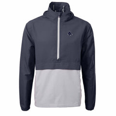 Boston Red Sox Cutter & Buck Charter Eco Recycled Anorak Half-Zip Hoodie Jacket - MLB