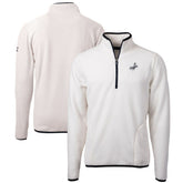 Los Angeles Dodgers Cutter & Buck Cascade Eco Fleece Quarter-Zip Jacket - MLB