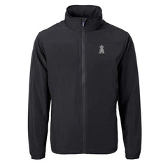 Los Angeles Angels Cutter & Buck Charter Eco Recycled Full-Zip Hoodie Jacket - MLB