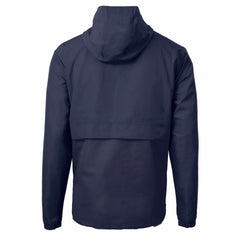 New York Mets Cutter & Buck Charter Eco Recycled Anorak Half-Zip Hoodie Jacket - MLB