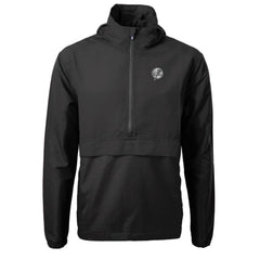 New York Yankees Cutter & Buck Charter Eco Recycled Anorak Half-Zip Hoodie Jacket - MLB