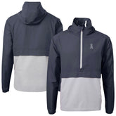Los Angeles Angels Cutter & Buck Charter Eco Recycled Anorak Half-Zip Hoodie Jacket - MLB