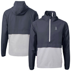 Los Angeles Angels Cutter & Buck Charter Eco Recycled Anorak Half-Zip Hoodie Jacket - MLB