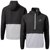Los Angeles Dodgers Cutter & Buck Charter Eco Recycled Anorak Half-Zip Hoodie Jacket - MLB