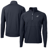 Los Angeles Dodgers Cutter & Buck Adapt Eco Hybrid Raglan DryTec Quarter-Zip Jacket - MLB
