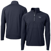 Philadelphia Phillies Cutter & Buck Adapt Eco Hybrid Raglan DryTec Quarter-Zip Jacket - MLB
