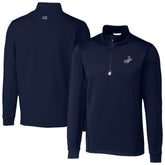 Los Angeles Dodgers Cutter & Buck Traverse Eco Tri-Blend DryTec Quarter-Zip Jacket - MLB