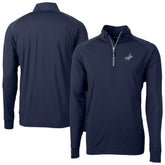 Los Angeles Dodgers Cutter & Buck Adapt Eco Raglan Quarter-Zip Jacket - MLB